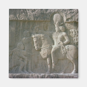 King Shapur I and Valerian Sassanian Magnet