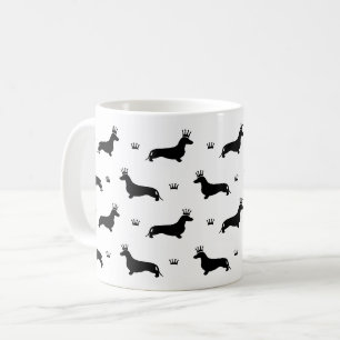 King Short Hair Dachshund - pattern 1 Coffee Mug