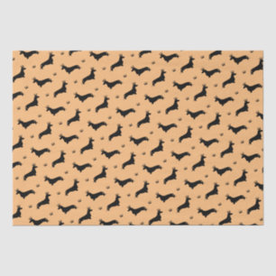 King Short Hair Dachshund - pattern 1 Tissue Paper