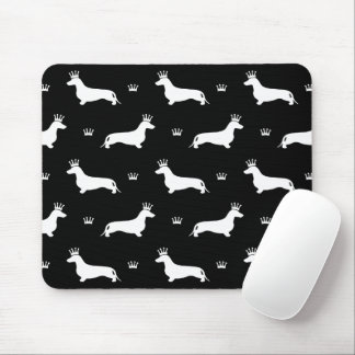 King Short Hair Dachshund - pattern 2 Mouse Pad