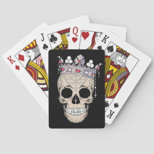 King Skull Playing Cards
