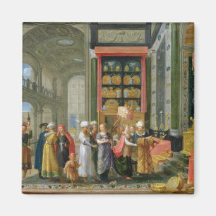 King Solomon and the Queen of Sheba Magnet