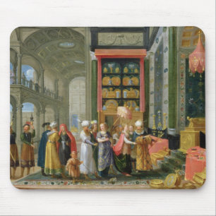 King Solomon and the Queen of Sheba Mouse Pad