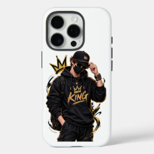 King Streetwear Phone Case – Bold Crown Design