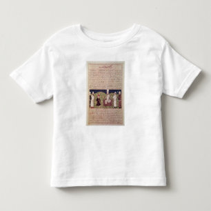 King surrounded by courtiers toddler T-Shirt