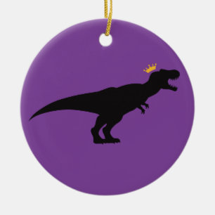 King T-Rex Ceramic Tree Decoration