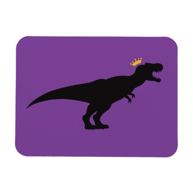 King T-Rex Magnet (Horizontal)