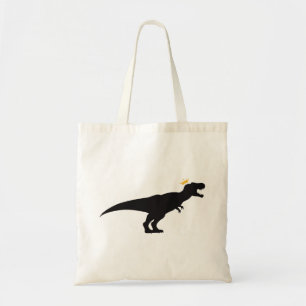 King T-Rex Tote Bag
