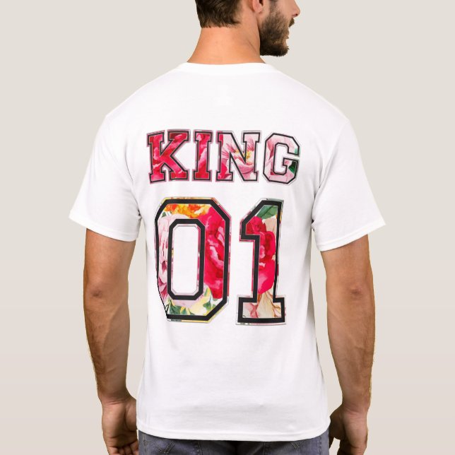 King text graffiti style lettering T-Shirt (Back)
