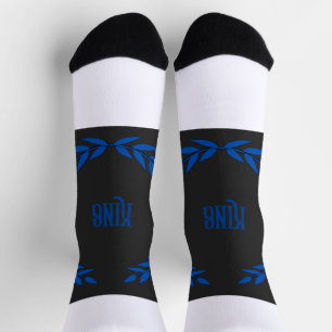 KING Text Printed look vibrant even when stretched Socks