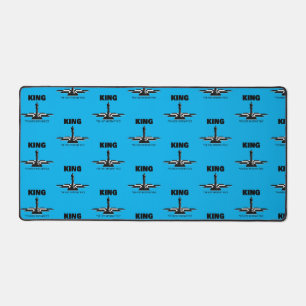King The Most Important Piece Desk Mat