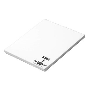 King The Most Important Piece Notepad