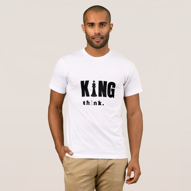 King Think T-Shirt (Front Full)