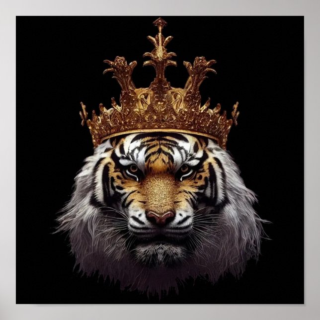 King Tiger Crown Poster (Front)