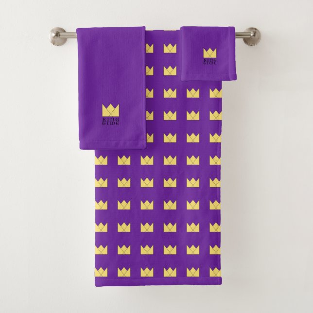 King Time Bath Towel Set (Insitu)