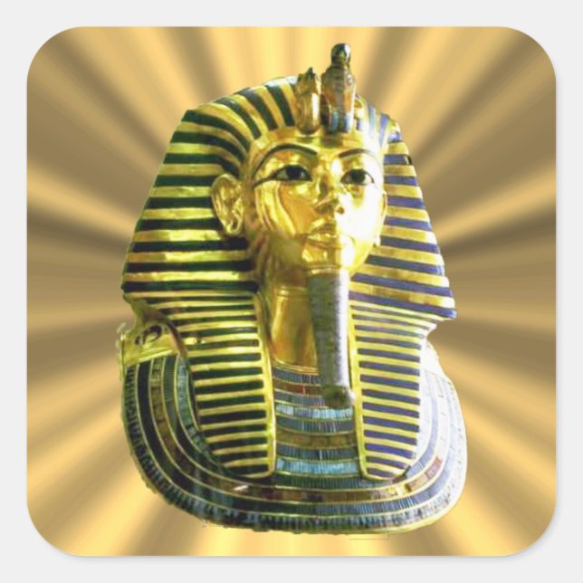 King Tut #2 Square Sticker (Front)