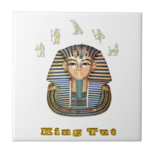 King Tut and Egypt Ceramic Tile