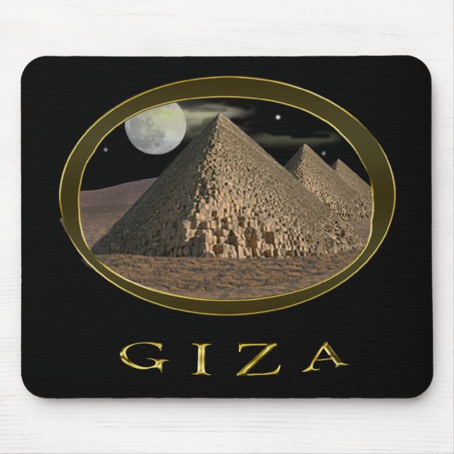 King Tut and Egypt Mouse Pad (Front)