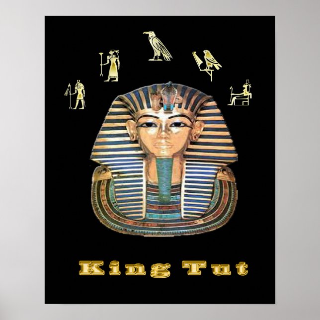 King Tut and Egypt Poster (Front)
