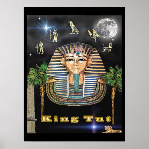 King Tut and Egypt Poster