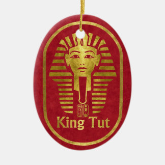 King Tut Ceramic Tree Decoration