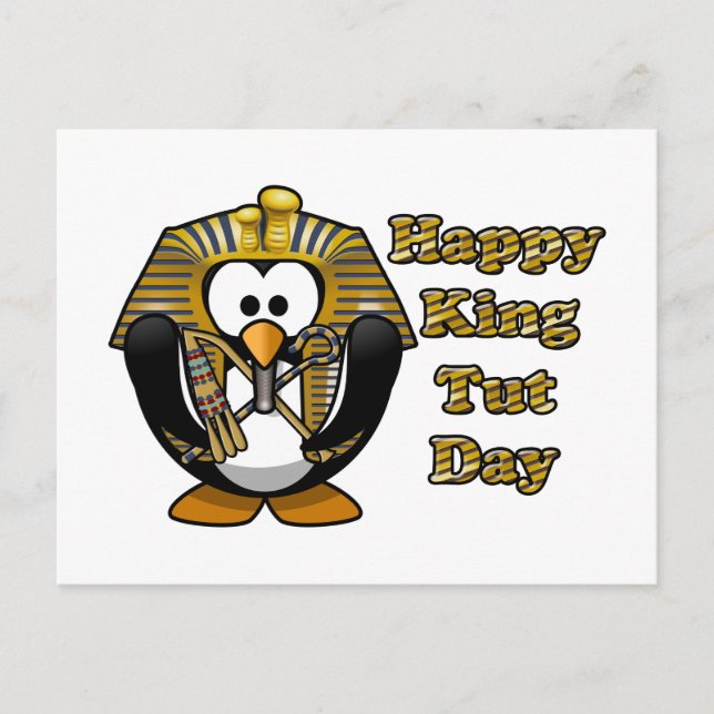 King Tut Day Postcard (Front)
