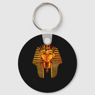 King Tut Golden Mask Pharaonic Ancient Egypt Xmas  Key Ring