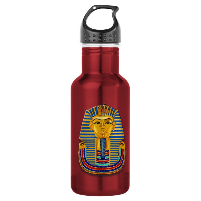 King Tut Mask 532 Ml Water Bottle (Front)
