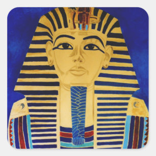 King Tut Tutankhamun art sticker
