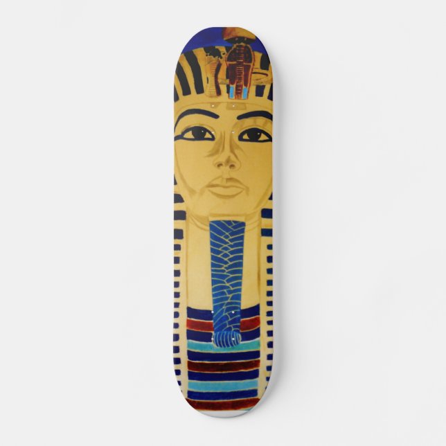 King Tut Tutankhamun Skate Board Deck Design (Front)