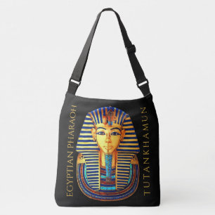 King Tutankhamun Ancient Egyptian Pharaoh Crossbody Bag