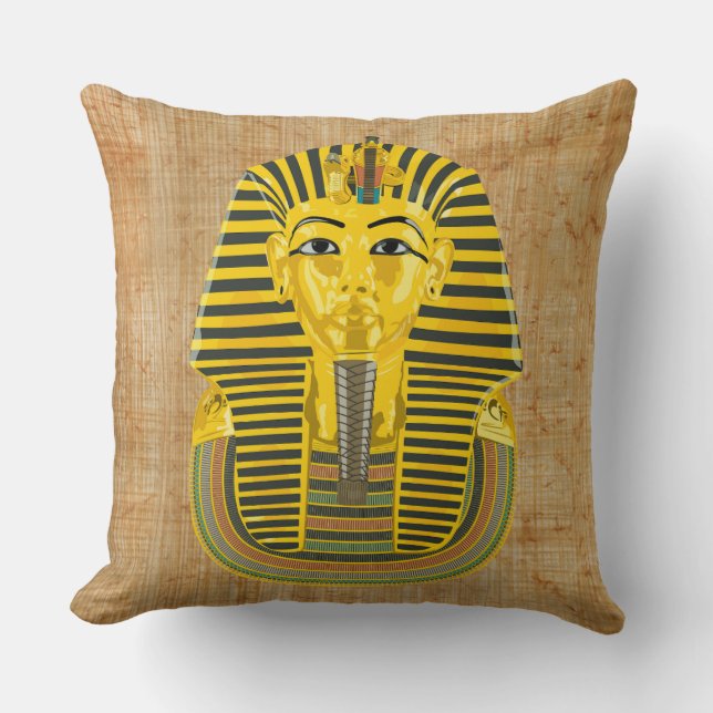 King Tutankhamun Cushion (Front)
