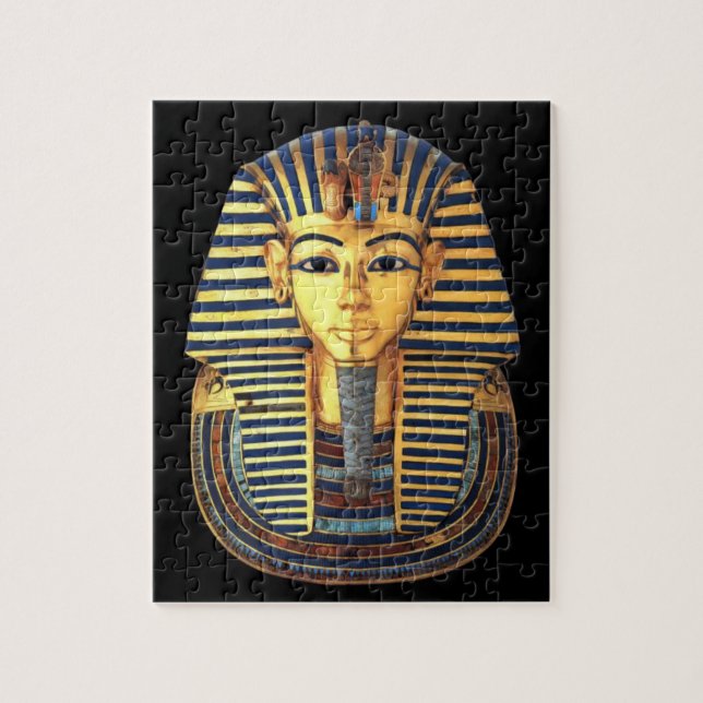 King Tutankhamun, Gold Mask Jigsaw Puzzle (Vertical)
