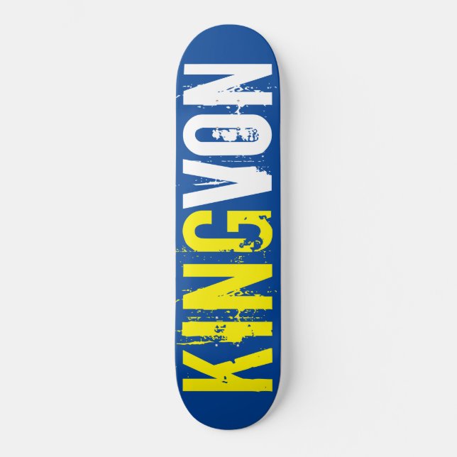 KING VON  Skateboard (Front)