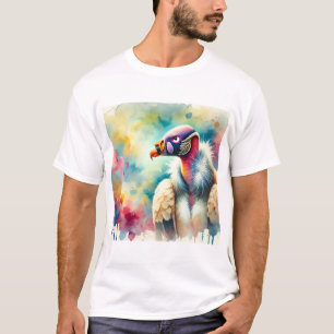 King Vulture 210724AREF141 - Watercolor T-Shirt