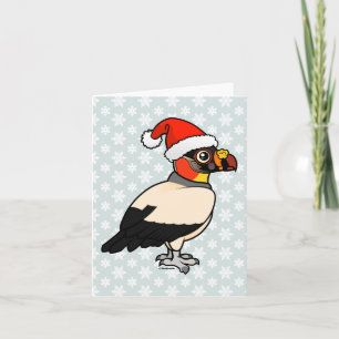 King Vulture Santa Holiday Card
