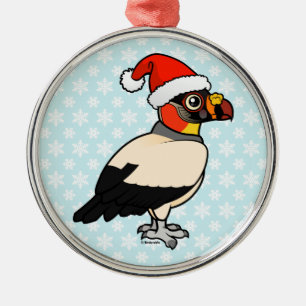 King Vulture Santa Metal Tree Decoration