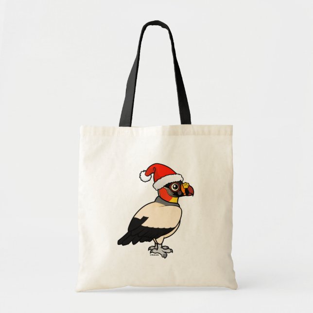 King Vulture Santa Tote Bag (Front)