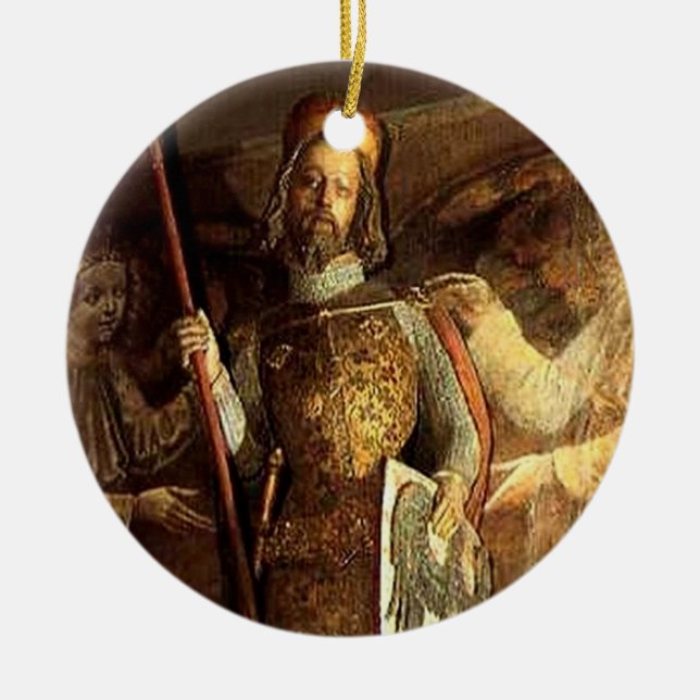 King Wenceslas Saint Stephen Ornament (Front)