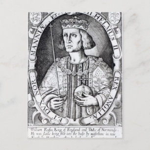 King William II of England, 1618 Postcard