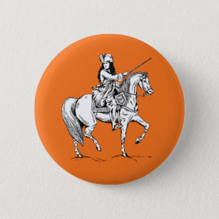 King William of Orange 6 Cm Round Badge