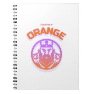 King William of Orange with a Beard Notebook