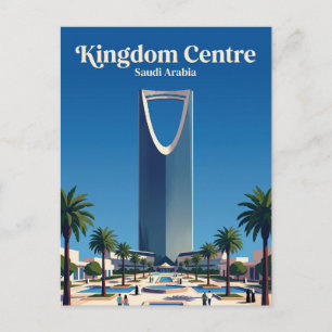 Kingdom Centre Saudi Arabia Postcard