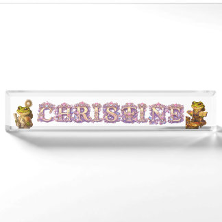 Kingdom Designer Desk Sign