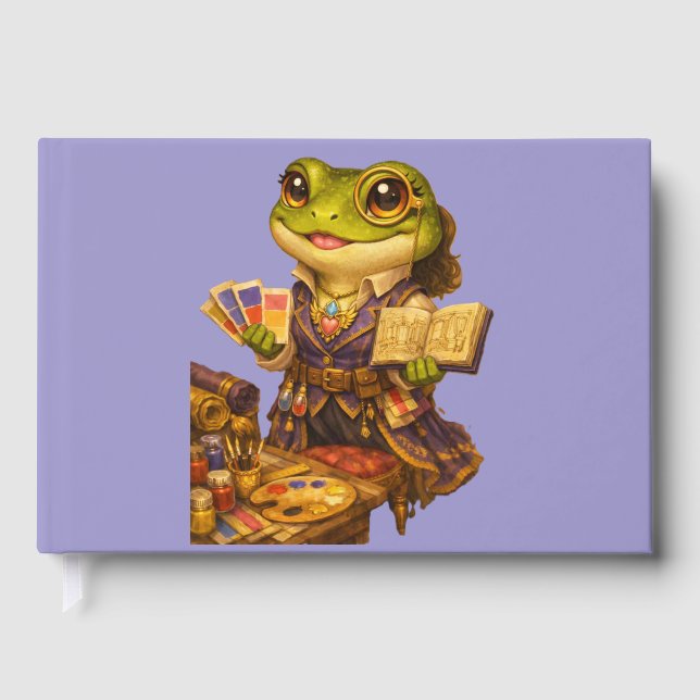 Kingdom Designer Frog Character Guest Book (Front)