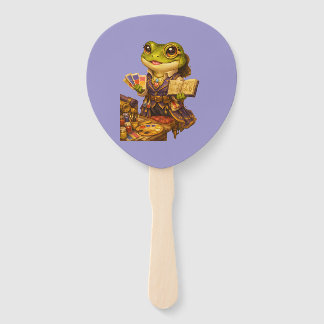Kingdom Designer Frog Character Hand Fan