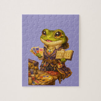 Kingdom Designer Frog Character Jigsaw Puzzle