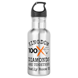 KINGDOM DIAMONDS FR61 Family Room 532 Ml Water Bottle