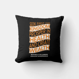 Kingdom Entrepreneur Christian Business Cushion