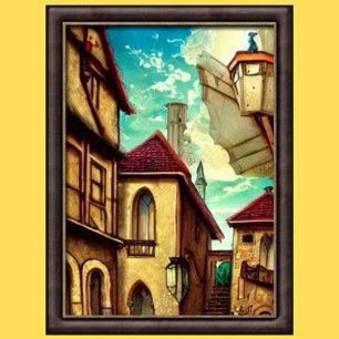 Kingdom Fantasy Digital Art Poster #08